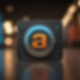 Illustration of Amazon logo with Afterpay integration