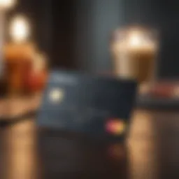 Credit card graphic representing rewards