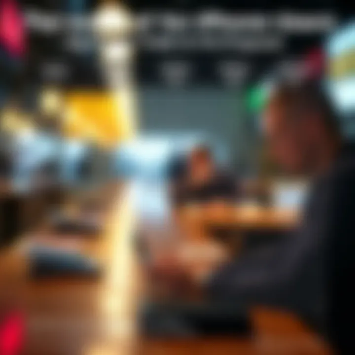 iPhone trade-in program comparison infographic