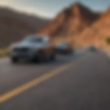 A performance-oriented SUV navigating a winding road