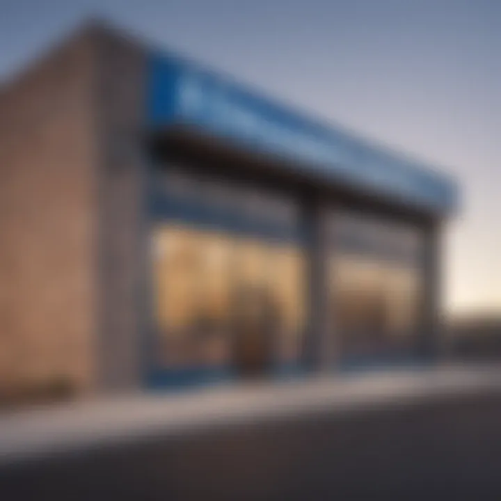 Chase Bank Branch Facade in Farmington, NM