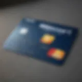 Walmart prepaid debit card close-up