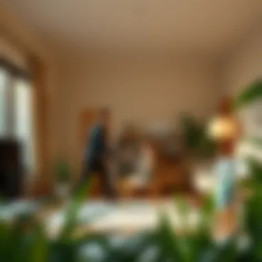 A serene home environment illustrating financial stability