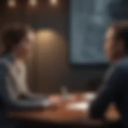 An insightful discussion between an interviewer and a candidate.