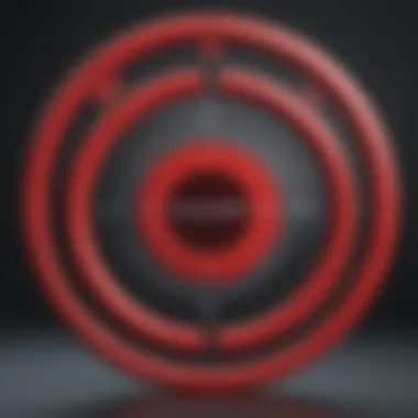Effortless Target Red Circle App Navigation Effortless Target Red Circle App Navigation