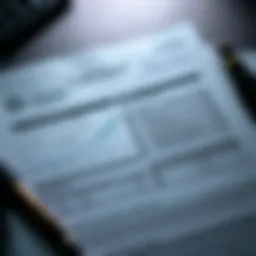 A detailed credit report showcasing various metrics impacting credit scores