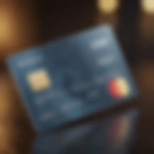 Illustration of credit card symbolizing establishing credit