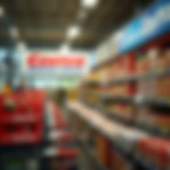 Graph depicting Costco's competitive pricing strategy