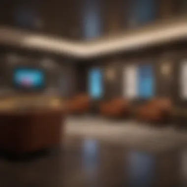Exclusive lounge access for cardholders