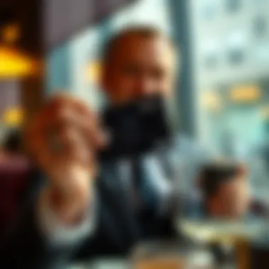 Exclusive Benefits of the American Express Black Card An elegant cardholder enjoying exclusive benefits