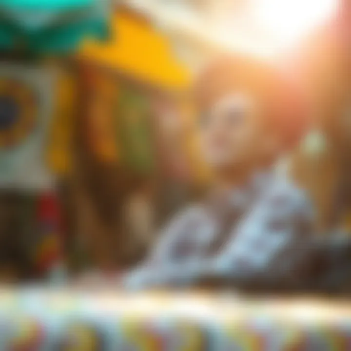 Cultural Immersion An individual enjoying cultural experiences while traveling