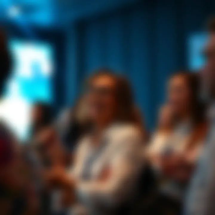 Global Connections A professional networking at an international conference