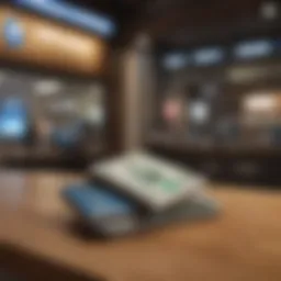 An overview of the Citibank and Cash App interface showcasing financial tools
