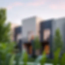 Modern duplex showcasing elegant architecture in Milwaukee