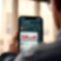 Interface of Free MoneyGram App showcasing user dashboard