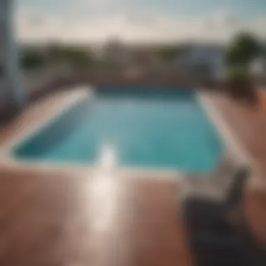 Elegant Rooftop Pool Setting in Cienfuegos