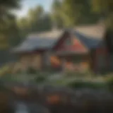 A cozy cottage in a scenic location, showcasing affordable housing options.