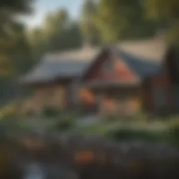 A cozy cottage in a scenic location, showcasing affordable housing options.