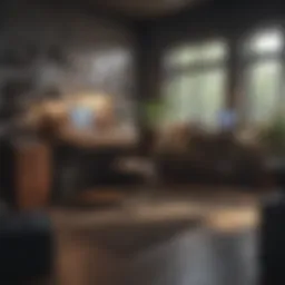 Creative workspace for online freelancing