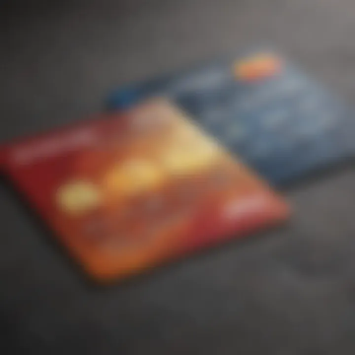 Infographic on credit scores and their impact on credit cards