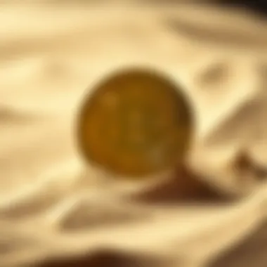Blockchain Technology Behind Sand Crypto Illustration of blockchain technology powering sand crypto