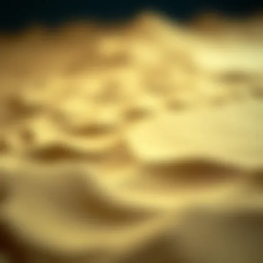 Visual representation of the sand crypto market trends