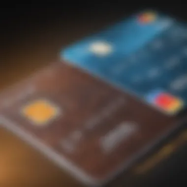 Illustration comparing features of top air miles credit cards