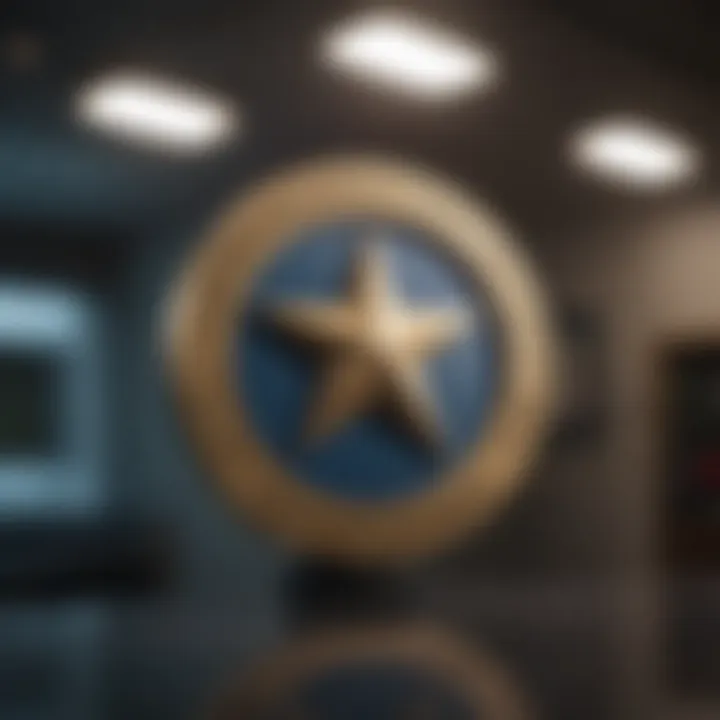 USAA Bank logo showcasing its commitment to military families