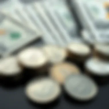 Maximizing Returns with Silver Coins Silver coins alongside financial planning materials