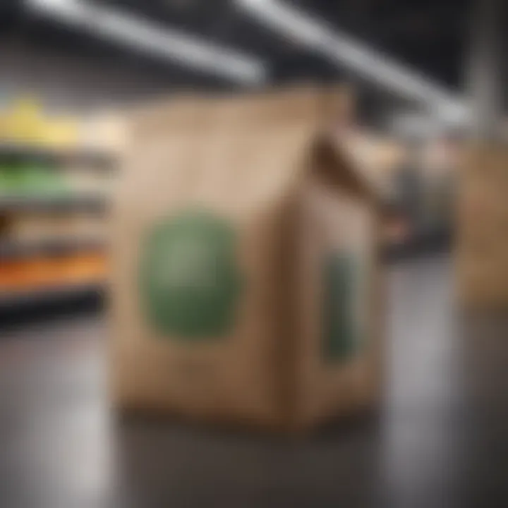 Eco-friendly packaging for grocery deliveries