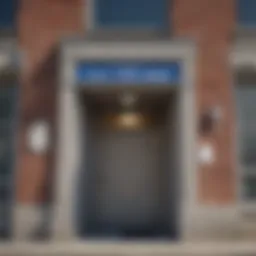 United States Post Office exterior sign
