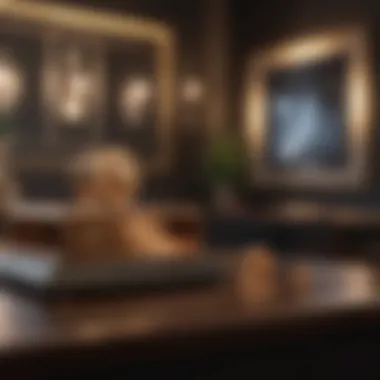 Showcasing Luxury: The Art of Presentation Elegant high-end product display
