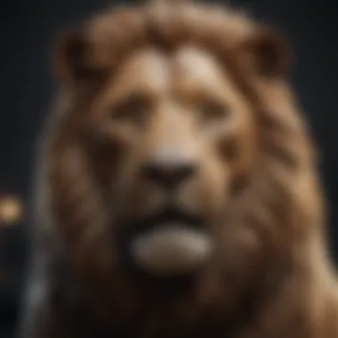 Symbol of Strength: HSBC Bank's Iconic Lion HSBC Bank Iconic Lion Symbolizing Strength