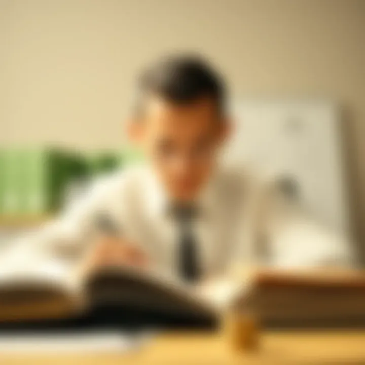 A conceptual image representing informed decision-making in finance