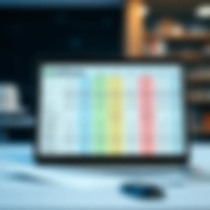 Comparative Analysis of Tax Software Features A comparison chart of tax software features