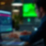 A user navigating through Intuit tax software