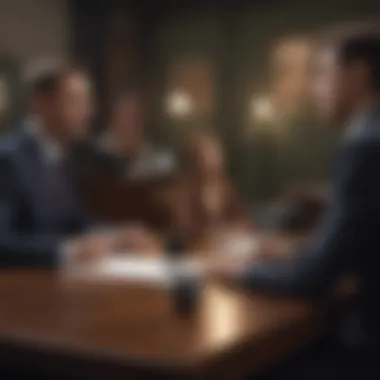 Mastering Interview Techniques A mock interview scenario with focused participants