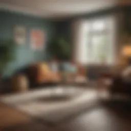 A cozy corner in a well-decorated home for rental