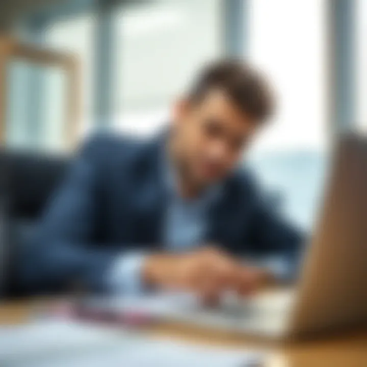 An individual overcoming challenges during a transition