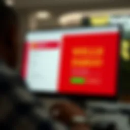 Wells Fargo online banking interface