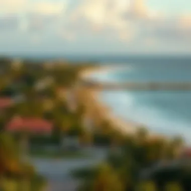 Coastal Living in Florida Scenic view of a coastal community in Florida