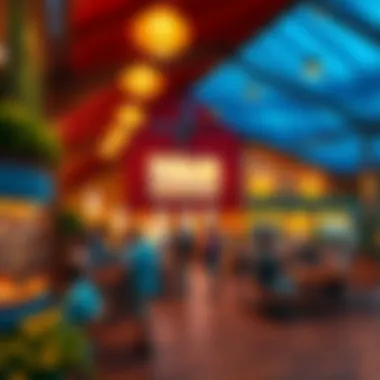 Community Engagement Hub Vibrant community center in a Florida town