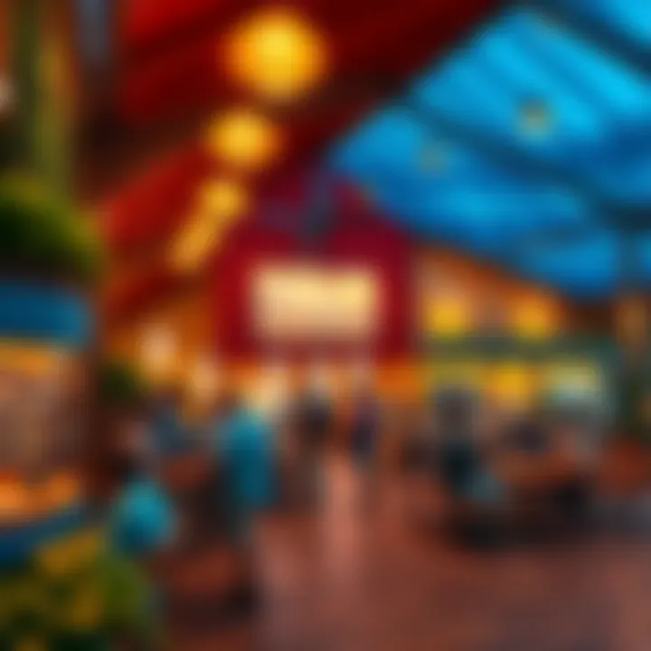 Community Engagement Hub Vibrant community center in a Florida town