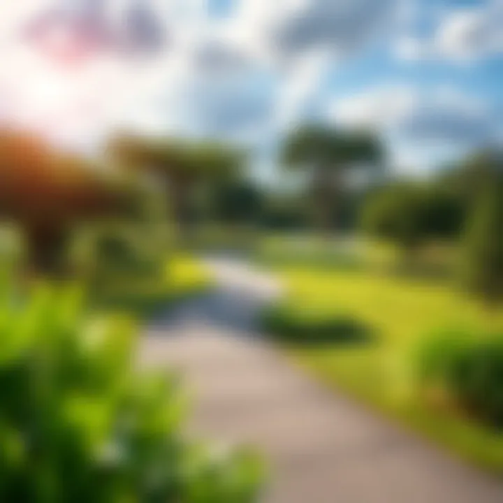 Nature Trails and Green Spaces Beautiful park with walking trails and greenery