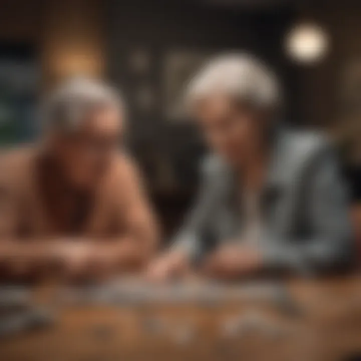 A puzzle depicting the intricate pieces of retirement age rules and benefits