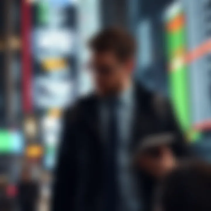 Investor strategizing for fast-moving stocks