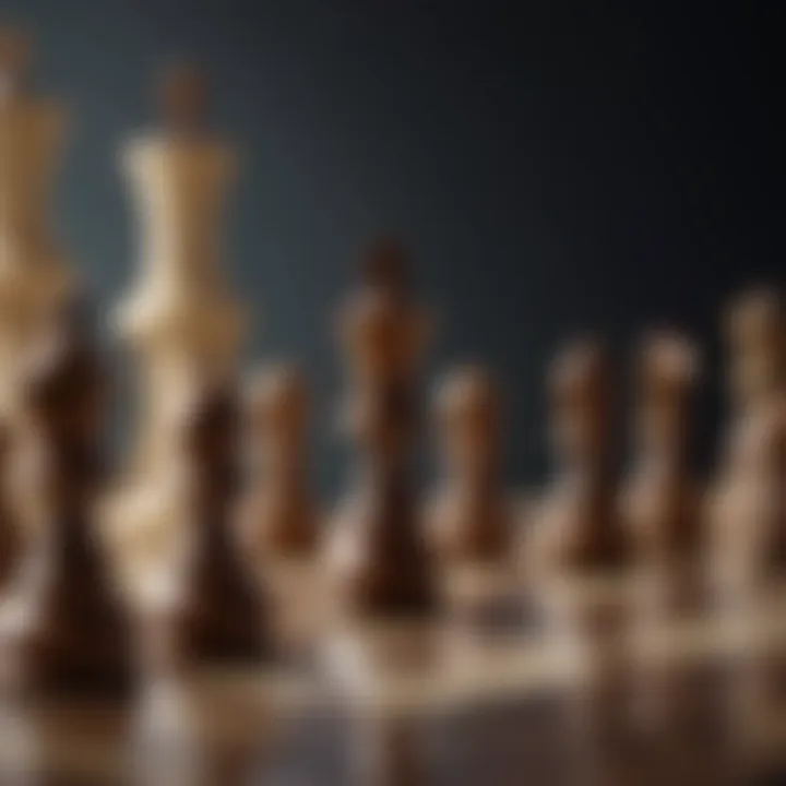 Strategic chessboard maneuvering in trading