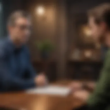 Investment Discussion Insights A person engaging in a discussion about investing