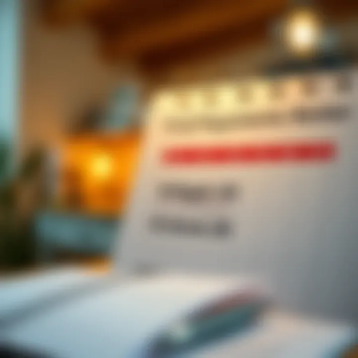 Illustration of a calendar with payment reminders