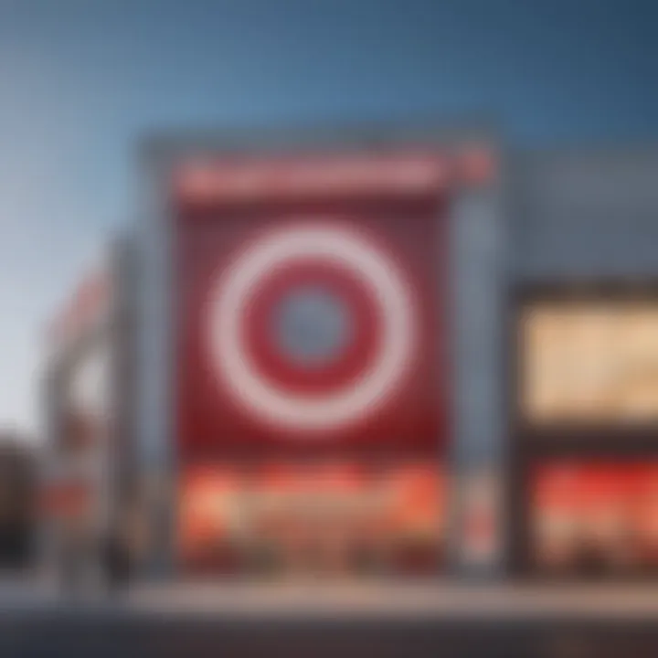 Target Cash Now logo on a sleek modern building